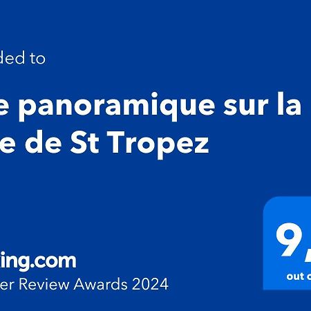 Vue Panoramique Sur La Baie De St Tropez Les Issambres Exterior foto